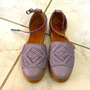 Espadrilles in purple Size 7